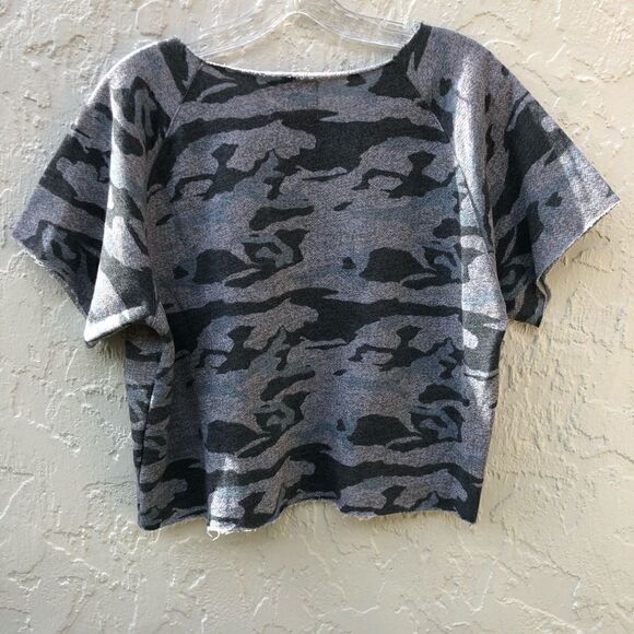 MONROW Camouflage Sweatshirt Tee Size Medi… - Picture 6 of 7
